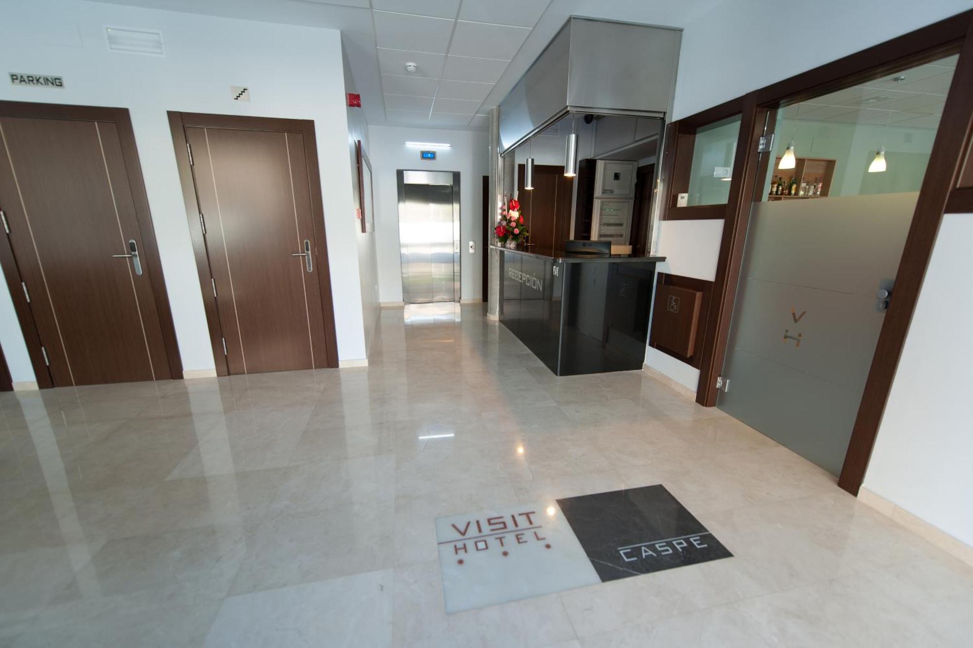 Visit Hotel Caspe Exterior photo